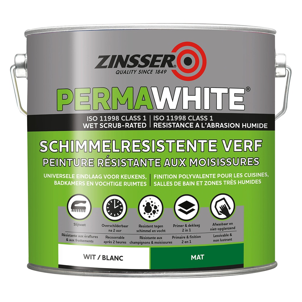 ZINSSER Permawhite Matt