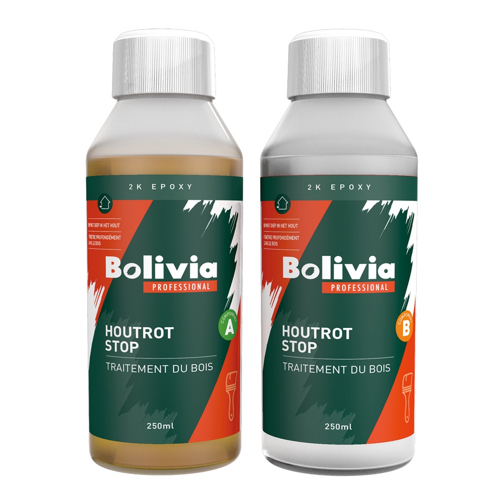 BOLIVIA Houtrotstop 2 comp. set 500ml