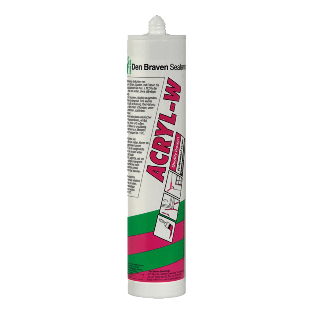 DEN BRAVEN Zwaluw Acryl-W wit 310 ml