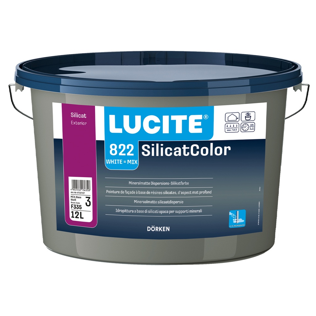 LUCITE 822 SilicatColor BW