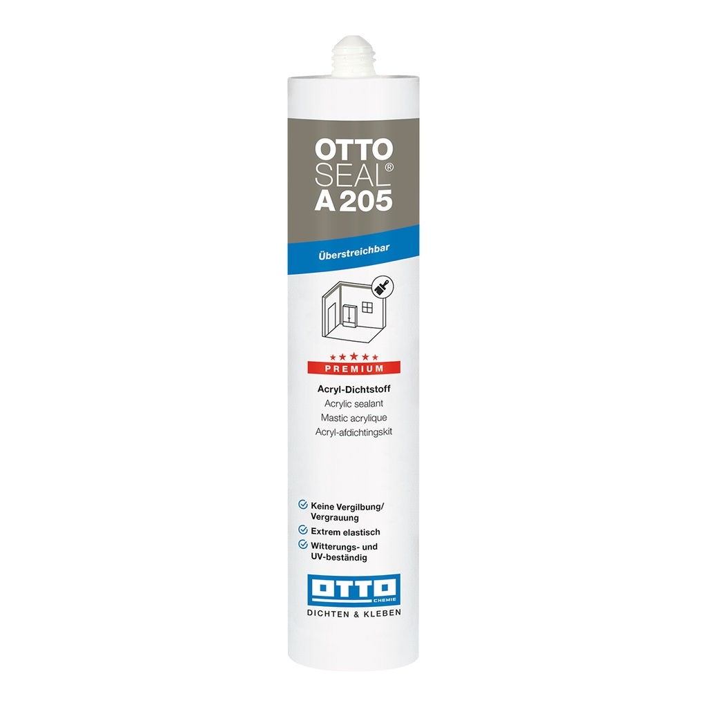 OTTOSEAL A205 Acryl-afdichtingskit 310ml