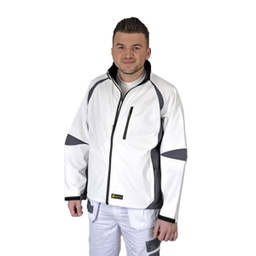 WOLF LINE Polar Fleece Softshell wit/grijs